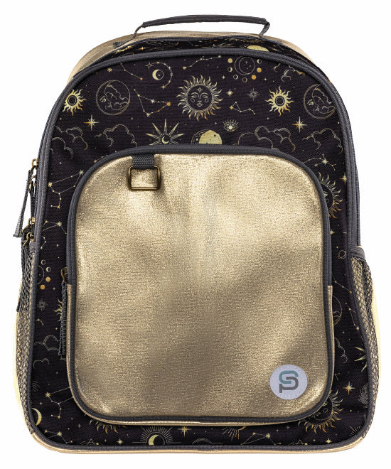 Sydney Paige 17" backpack Cavallero celestial gold shimmer