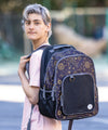 Sydney Paige 18" backpack black celestial Raleigh